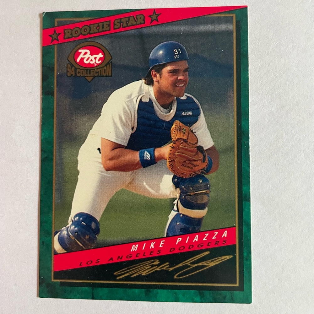 Post 1994 Mike Piazza Baseball Card